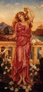 Evelyn De Morgan Helen of Troy oil on canvas